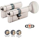 | 264 Ortak Anahtarlı Tuzaklı Kilit Silindiri, 2'li Set, Ktbs Ktbsm Kilit Göbeği, 68 Mm