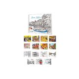 ( 5 Adet ) 35x50 Cm. Telli Resim Defteri 15 Yp. Karton Kapak ARKN-DEFNE-3550
