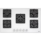 , 5 Gözlü, Cam Ocak, Beyaz Renk, 90 Cm, Fhns 905 4g Tc Wh C