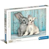 - 500 Parça Hq Yetişkin Puzzle - Cat &