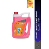 -55 / -56 Derece Hazır Karışım 3 Litre Kırmızı Organik Antifriz - G12 (Üretim Yılı: 2026)