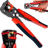 ® 5'i 1 Arada Otomatik Kablo Soyucu, Kesici, Kıvırıcı ve Pabuç Sıkma Pensesi | Automatic Wire Stripper & Crimper – 0.2-6 Mm² Ayarlanabilir Soyma Uzunluğu, Ergonomik Tutma Kolu