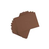 ( 6 Adet ) Renkli Mukavva 50X70 cm Sert Renkli Mukavva Karton 1.0 mm Okul Öncesi Anasınıfı Kreş - Kahverengi