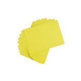 ( 6 Adet ) Renkli Mukavva 50X70 cm Sert Renkli Mukavva Karton 1.0 mm Okul Öncesi Anasınıfı Kreş - Sarı