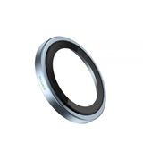 % 99.99 Gerçek Safir Titanyum Kasa iPhone 17 Uyumlu Kamera Lens Koruyucu, AR Anti-Reflective, Mavi