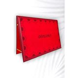 🏆 A4 Diploma ve Sertifika Kabı – Termo Deri, 23X32 Cm, Kırmızı