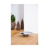 & Ahşap Ayaklı Metal 23 cm Tatlı Meyve Servis/sunum Tepsisi - standart