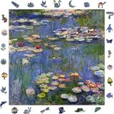 - Ahşap Puzzle Yetişkinler Için - Claude Monet Nilüferler Benzersiz Parçalı Puzzle - 353 Parça Ahşap Yapboz - Yapıştırıcı Folyo Dahil - Dekoratif Ahşap Puzzle - 29X29 cm - S1-28