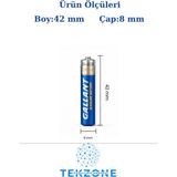 🔋 Alkalin Aaaa 1.5V Pil – 2’li Paket Tablet Kalem Pili (4A) | Tüm Tablet Kalemleriyle Uyumlu 🔋 - 2'li