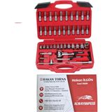 -Arm- Arm 40 Parça 1/4 Üniversal Lokma Takımı Seti Bits Uç Seti