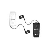 ( Beyaz-Siyah) Titreşimli Makaralı Bluetooth Kulaklık Ex A8