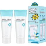 & Beyond Angel Aqua Soft Facial Peeling Gel Nazik Peeling Gommage Hyaluronik Asit Madecassoside Set 2X100 ml