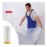® Boya Badana Eşya Koruma Hışır Örtüsü 280cm x 15 mt Yapışkanlı Hışır Örtü