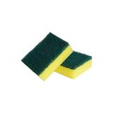 -Brite 1755948 Yeşil Klasik Bulaşık Süngeri 2'li, Normal - 1BW-Beyaz