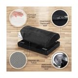 - Çalışma Masası Altı Için Ergonomik Ayak Desteği, Ofis Koltuğu ve Oyun Koltuğu Için Ayak Yastığı, Ayak Koyma Yeri Taburesi, Rahatlatıcı Yarım Silindir Masa Altı Ayak Minderi Ayaklık - standart