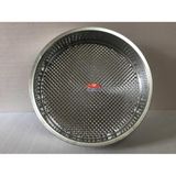 - Çiğ Köfte Tepsisi 4.no - Çap: 47 cm - Derinlik: 8,5 cm - Çelik Leğen - Motifli