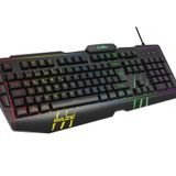 “ Claw's Raze RGB Yazılım & Harici G-Makro Tuşlu - Lazer Baskılı Özel ABS Materyal - Örgü Kablolu Membran Oyuncu Klavyesi