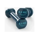 - Dambıl 2 x 0,5 kg Fitness Hafif Antrenman Kas Vücut Geliştirme Ağırlık Agırlık 2 Adet - Siyah