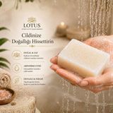 🧂 Doğal Tuz Sabunu – Arındırıcı & Peeling Etkili Doğal Cilt Temizleyici | Lotus Atölye ve İyi Yaşam Merkezi