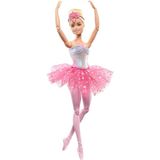 ™ Dreamtopıa Işıltılı Balerin™ Barbie Bebek | Sarışın Balerin Bebek | Sihirli Işık Özel - Çok Renkli