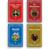📚 Ema Genç Klasik Eserler Dizisi 4 Kitap Seti | Heidi • Oliver Twist • Üç Silahşorlar • Vatan Yahut Silistre | Dünya ve Türk Klasikleri