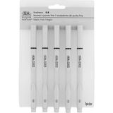 : Fineliner : Çizim Kalem Seti : 5 Adet x 0,8 mm : Siyah