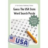 - Guess the 50 USA States - Words Search Puzzle Book: Dive into this 50-word search puzzle featuring 21 unique terms related to a specific U.S. state.