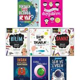- İnsan Vücudu Tiyatrosu + Sen ve Evren + İcatlar ve Mucitleri + Dünyanın Öbür Ucunda Ne Var + Duygularım + Bilim Eğlenceli Etkinlikler + Sanat Etkinlikler + Boya ve Tasarla / 8li
