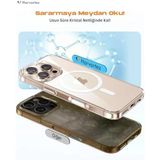 , İphone 16 Plus, Magsafe İle Uyumlu Güçlü Manyetik Kılıf, Sararmaz Sert Pc Çevre Dostu Kapak, Ahize/Hoparlör Filtreli, Gerçek Buton Hissi, Kamera Yükseltili, İnce Kapak, Case (Şeffaf)