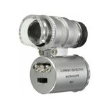 -Iphone5 Için Uyumlu Kapaklı Lens Mikroskop Taşınabilir Mini Cep Boyutu LED Mikroskop NO.9882-IP5II ( Lisinya )