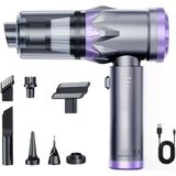 ® Kablosuz Güçlü Araç Süpürgesi ve Hava Üfleyici | 20000Pa Turbo Vakum Gücü | 3 Kademeli Fırçasız Motor | Şarjlı Mini El Süpürgesi | HEPA Filtreli Oto Süpürgesi | Ev Ofis Araba Temizlik Makinesi |