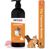 -Kedi ve Köpekler Için Somon Yağı - 250 ml Omega 3 / 6 Deposu