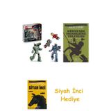 ǀ Marvel Iron Man Ve War Machine, Hamme + Dünyanın Merkezine Yolculuk + Siyah İnci Hediye