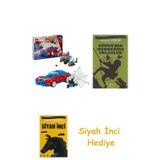 | Marvel Örümcek Adam Yarış Arabası Ve + Dünyanın Merkezine Yolculuk + Siyah İnci Hediye