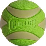 ! Max Glow Squeaker Gece Parlayan Sesli Köpek Oyun Topu Yüksek Zıplama Gücü, Doğal Kauçuk - Beyaz