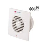 Mutlusan 10 CM 100 12 W 100 M3/H 2450 DD 220/230 V Monofaze Banyo Tipi Kare Aspiratör Fan