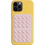 || OCTOBUDDY || Silikon Telefon Kılıfı Yapışkanlı Montaj || (iPhone ve Android Cep Telefonu Kılıfı Uyumlu, Selfie'ler ve Videolar için Eller Serbest Mobil Aksesuar Tutacağı) Fidget Oyuncak