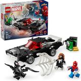 | Örümcek Adam, Venom Arabasına Karşı 76309-7 Yaş ve Üzeri Çocuklar Için Araç ve Minifigür Içeren Yaratıcı Oyuncak Yapım Seti, Doğum Günü Hediyesi (254 Parça)