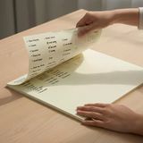 | Paperto. A3 Kopar At Not Kağıdı, 29,7 × 42 Cm (A3), 80 Yaprak, 110 Gr Ivory Kağıt, Yapışkansız Masaüstü Notluk (Kareli)
