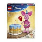 │ Piglet’in Doğum Günü Eğlencesi 43305-9 Yaş ve Üzeri Çocuklar Için Mumlu Doğum Günü Pastası ve Piglet Minifigürü Içeren Yaratıcı Oyuncak Yapım Seti,