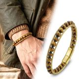 ? Premium Çelik Halat Ve Titanyum Kilitli Kaplangözü Bileklik 31832B2dh11