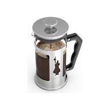- Preziosa French Press: Yaklaşık 1l Kapasiteli Kahve Hazırlayıcı - 18/10 Paslanmaz Çelik Gövde - Bulaşık Makinesinde Yıkanabilen Borosilikat Cam Sürahi - Paslanmaz Çelik Filtre Sistemi - standart