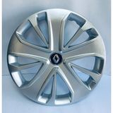 ✔ Renault Clio 4 15" Jant Kapağı Takımı (4 Adet) Krom Armalı R032