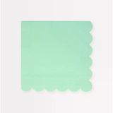 - Sea Foam Green Large Napkins - Deniz Köpüğü Yeşili Peçeteler (L) (X16)