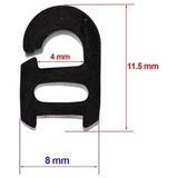 ,, Simfer Uyumlu Set Üstü Ocak Izgara Silikon Tampon Lastiği 4 Adet, 11,5 mm x 8 mm - Option-1