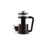 - Smart French Press: Yaklaşık 350ML Kapasiteli Kahve Hazırlayıcı - Siyah Polipropilen Gövde - Bulaşık Makinesinde Yıkanabilen Borosilikat Cam Sürahi - Paslanmaz Çelik Filtre Sistemi - standart