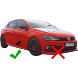 🚗 Volkswagen Polo 2018 Yan Marşpiyel Aero | Dayanıklı Plastik & Sportif Tasarım | Boyasız