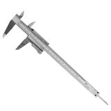 (0.02 Hassasiyet) 200 Mm Kilitli Mekanik Kumpas Monoblok Metal Gövde İç Dış Derinlik Ölçüm Aleti
