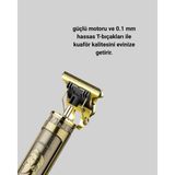 0.1 mm Hassas Kesim Tıraş Makinesi Şarjlı Metal Gövde ( Lisinya )