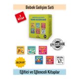 0-2 Yaş Bebek Gelişim Seti , Bebek Hediye , Yenidoğan (6 Kitap Kutulu Set)